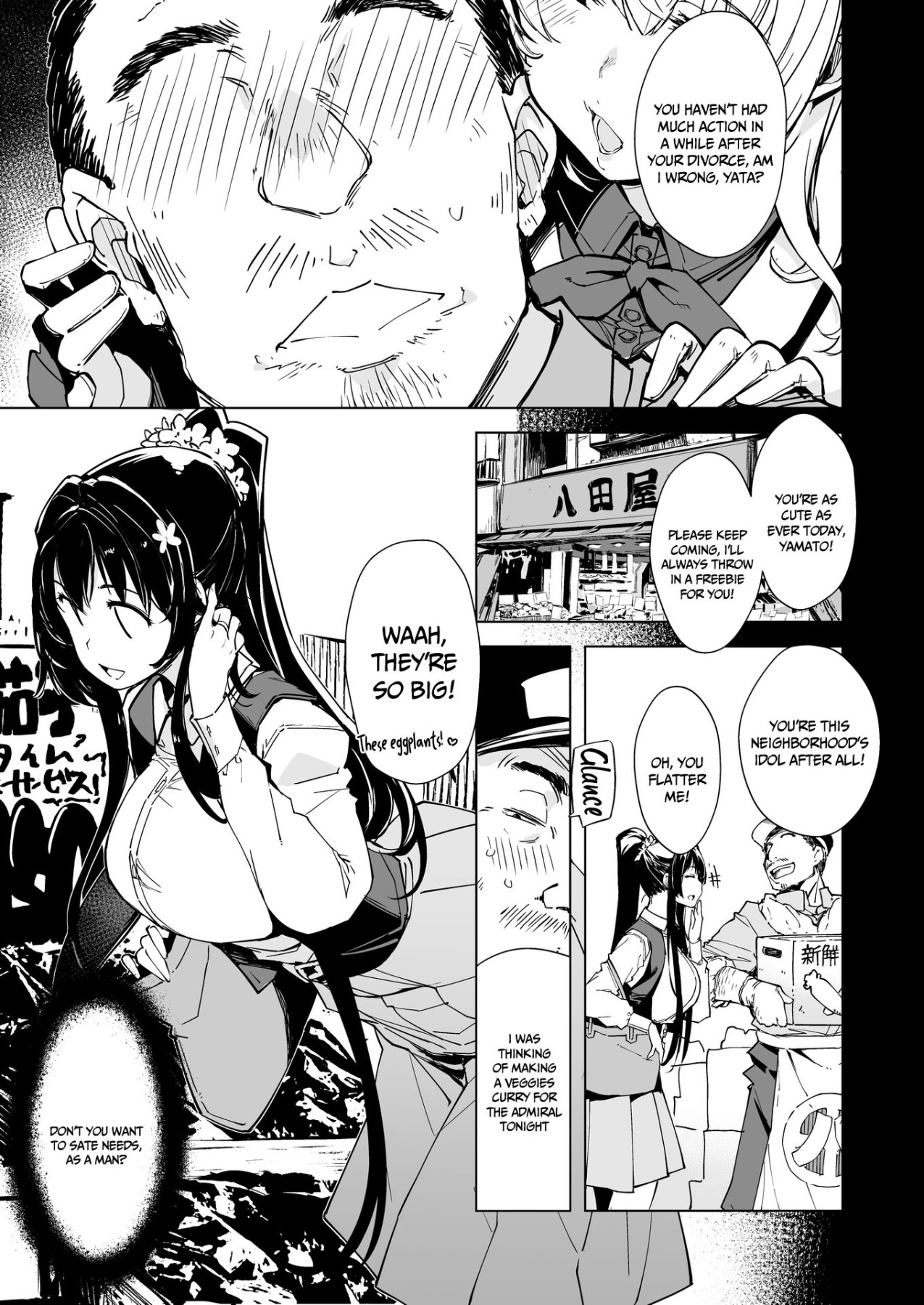 Hentai Manga Comic-Report of the Secretary Kashima 4-Read-6